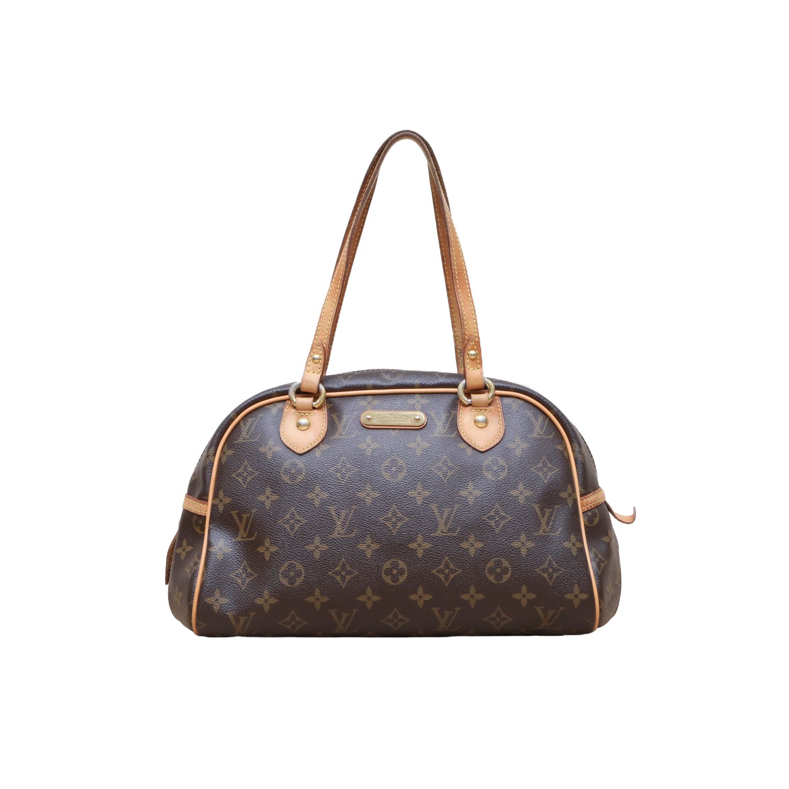 *LOUIS VUITTON Vintage Monogram PVC 2008 Montorgueil Bolide Shoulder Bag-Hana Vintage