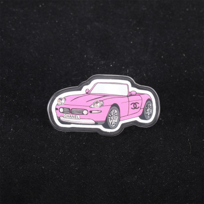 CHANEL 24C Car Brooch Alloy-Hana Vintage