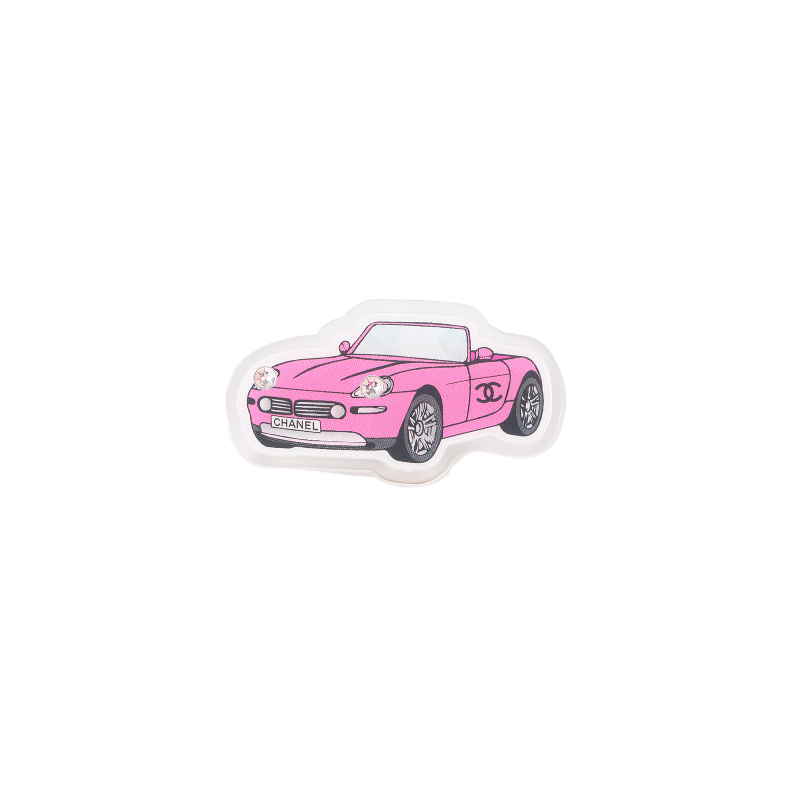 CHANEL 24C Car Brooch Alloy-Hana Vintage