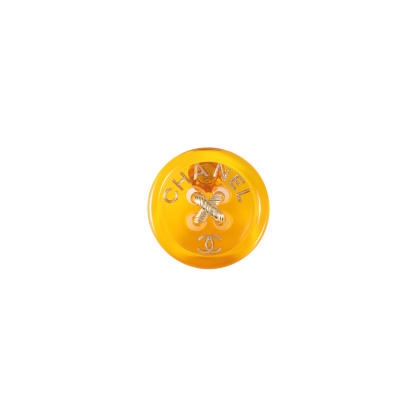 CHANEL Button Brooch Alloy,Resin-Hana Vintage