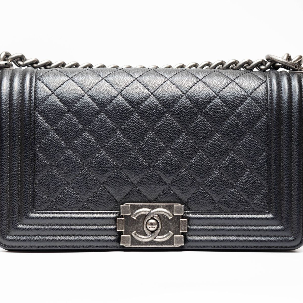 *CHANEL Leboy Medium, 25cm-Hana Vintage