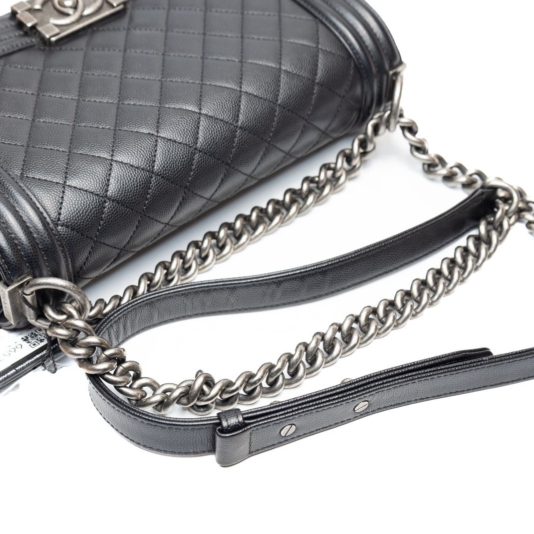 *CHANEL Leboy Medium, 25cm-Hana Vintage