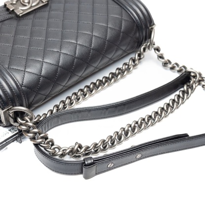 *CHANEL Leboy Medium, 25cm-Hana Vintage
