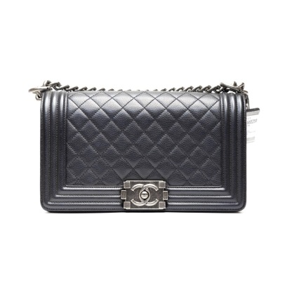 *CHANEL Leboy Medium, 25cm-Hana Vintage