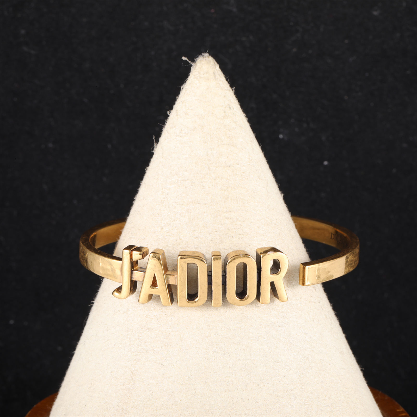 DIOR Jadior Open Bangle Alloy-Hana Vintage