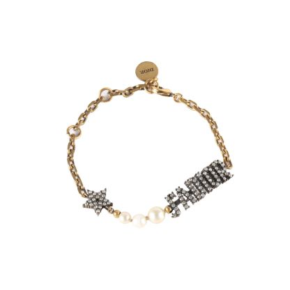 DIOR DIOR Pearl Bracelet Alloy-Hana Vintage
