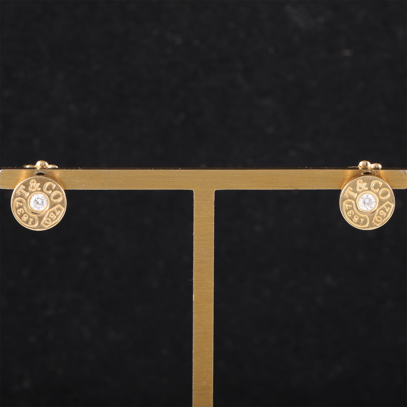 TIFFANY&CO Gold ELSA PERETTI Earrings 18K 18K Gold,Diamond