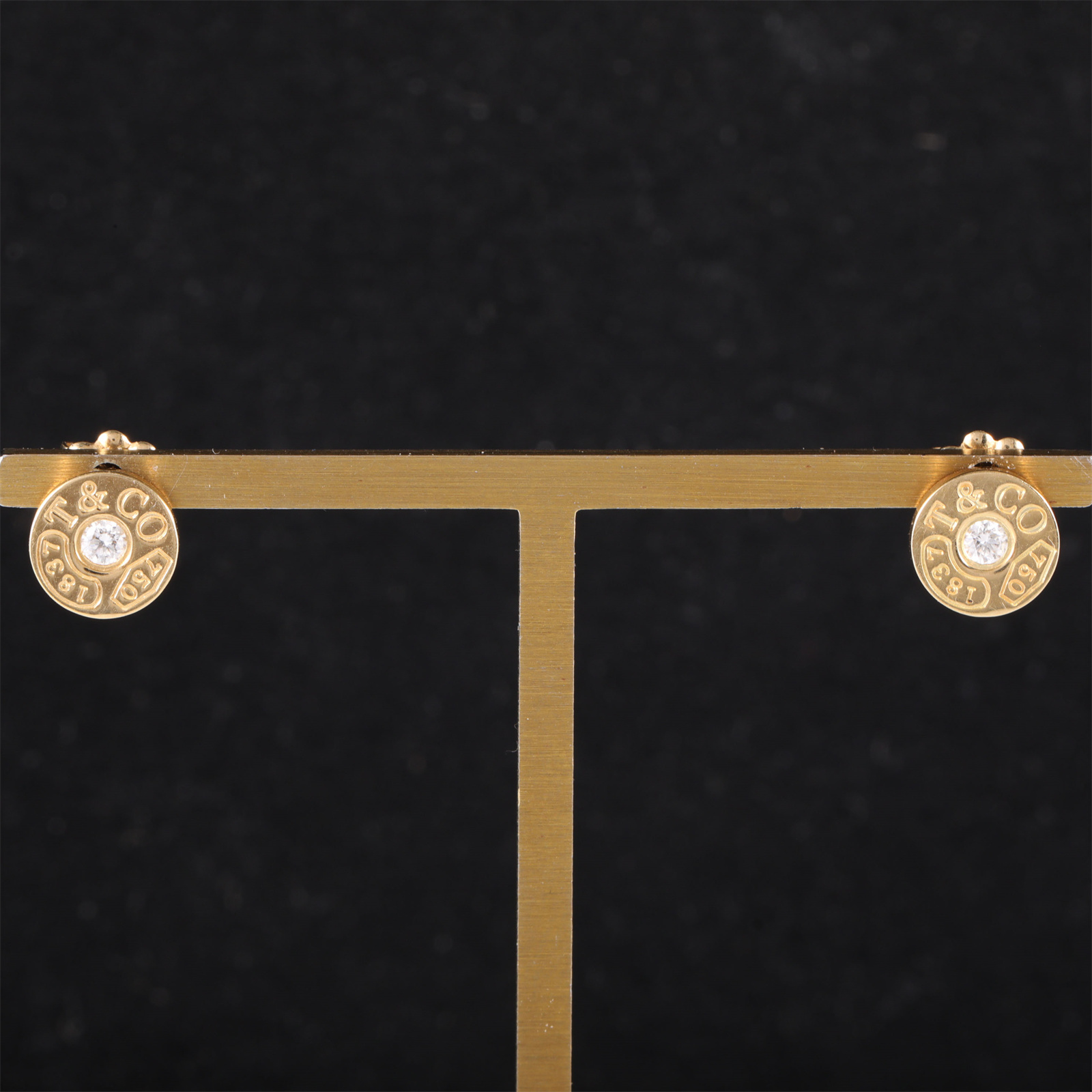 TIFFANY&CO Gold ELSA PERETTI Earrings 18K 18K Gold,Diamond