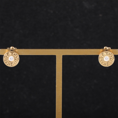 TIFFANY&CO Gold ELSA PERETTI Earrings 18K 18K Gold,Diamond