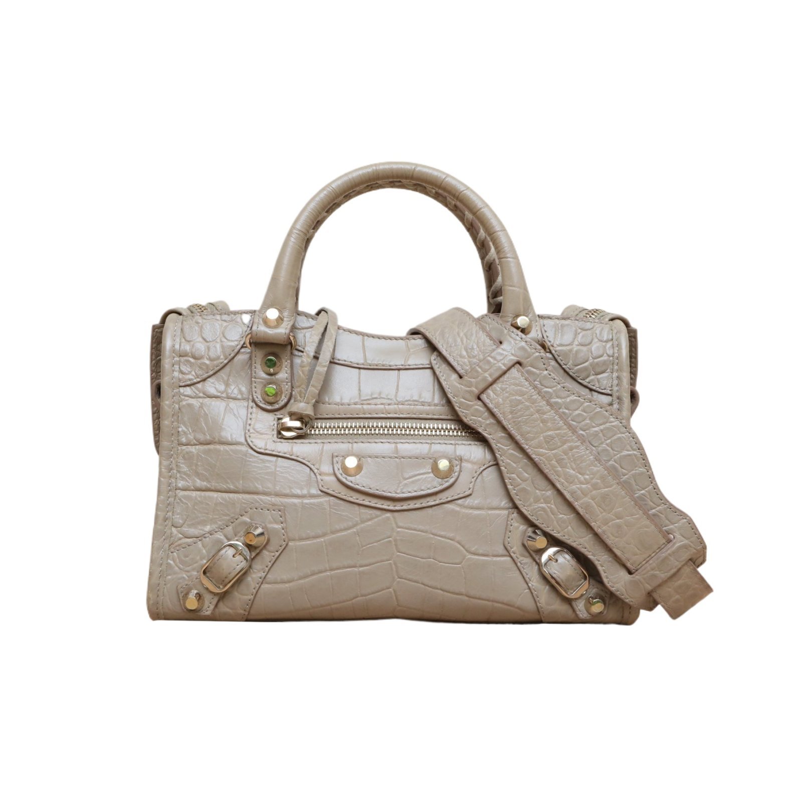 *BALENCIAGA City Mini 24 Motorcycle Bag-Hana Vintage