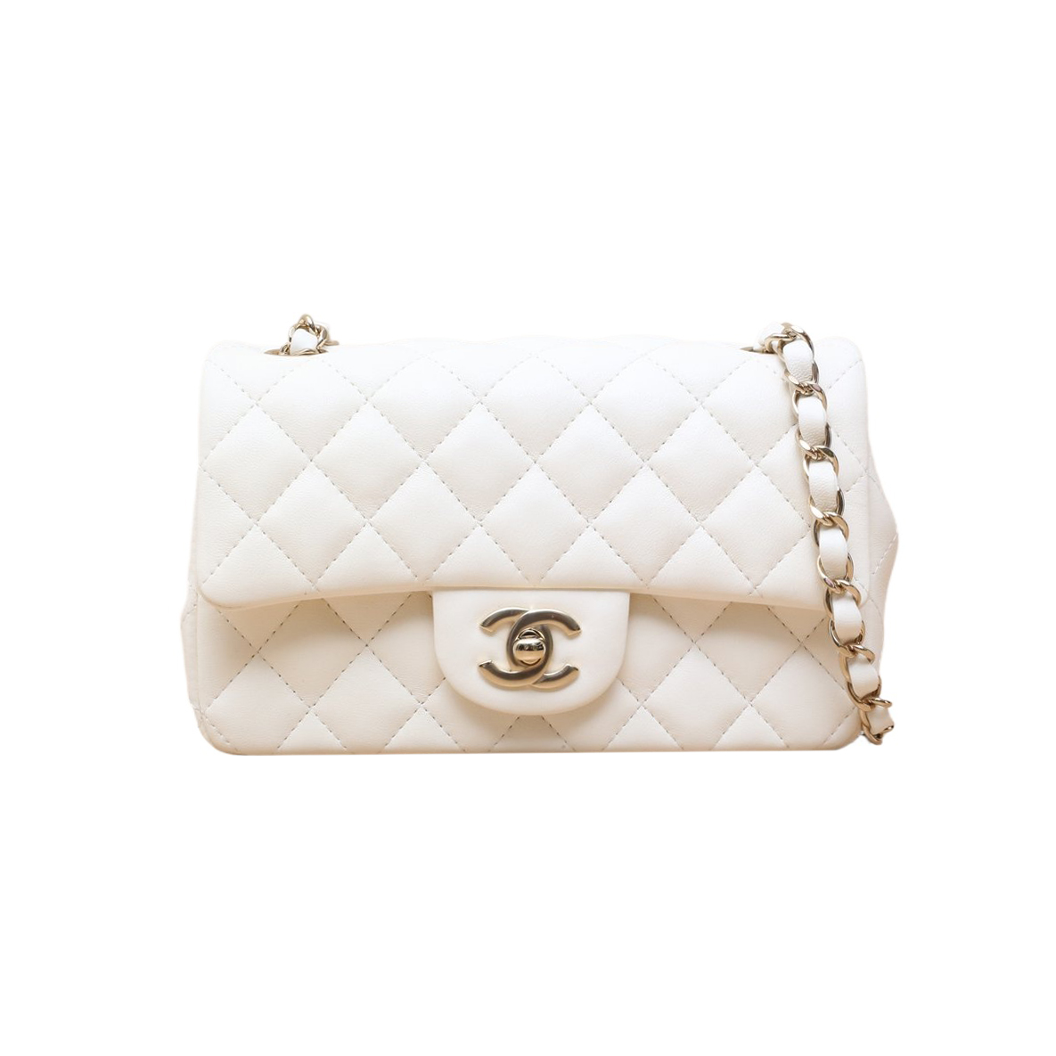 *CHANEL CF Flap Bag, Large Mini, 20cm-Hana Vintage