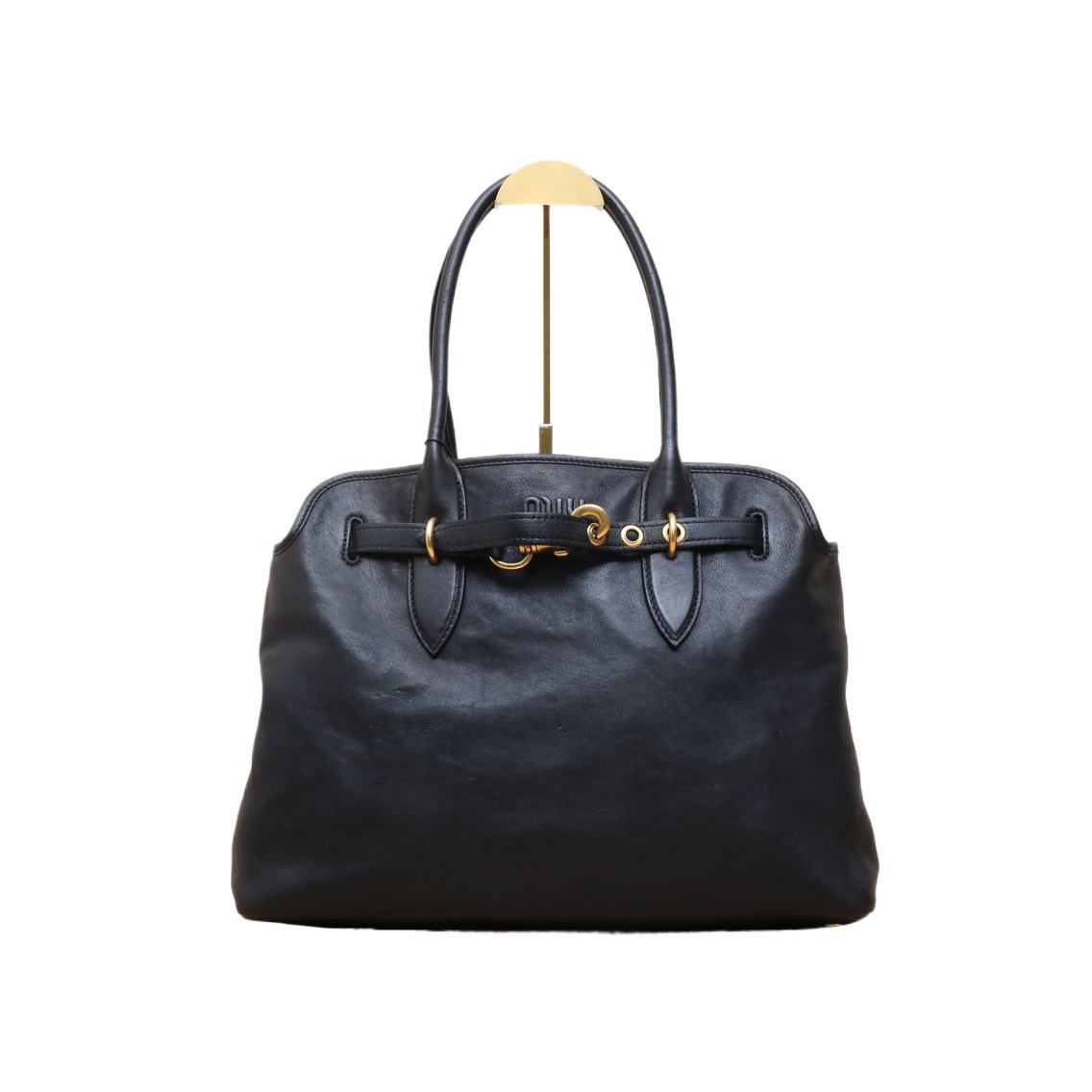*MIUMIU Aventure Nappa Tote Bag, Large Size-Hana Vintage