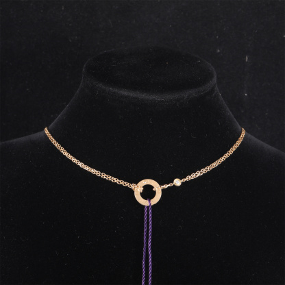 CARTIER LOVE 18K Gold Pendant Necklace with 2 Diamonds 18K Gold,Diamond-Hana Vintage