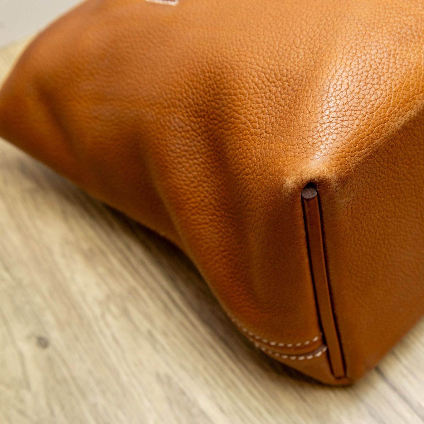 HERMES Hermes 2424 Saddle Leather C STAMP