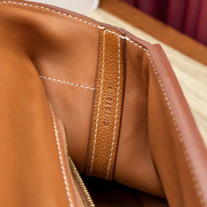 HERMES Hermes 2424 Saddle Leather C STAMP