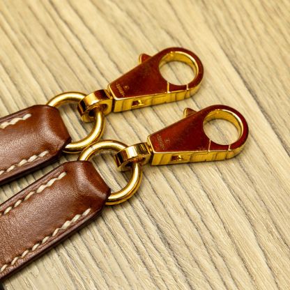 HERMES Hermes 2424 Saddle Leather C STAMP