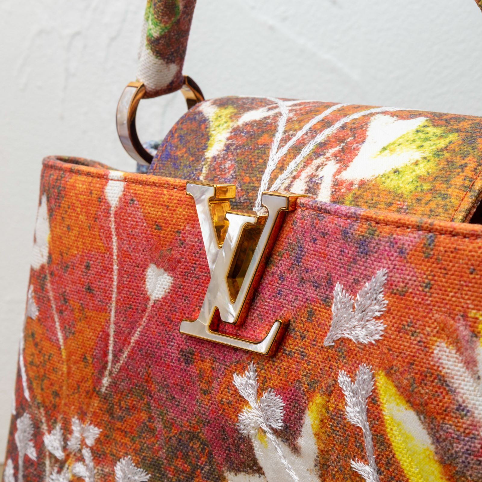 LOUIS VUITTON LV capucine Artist Collaboration Creation
