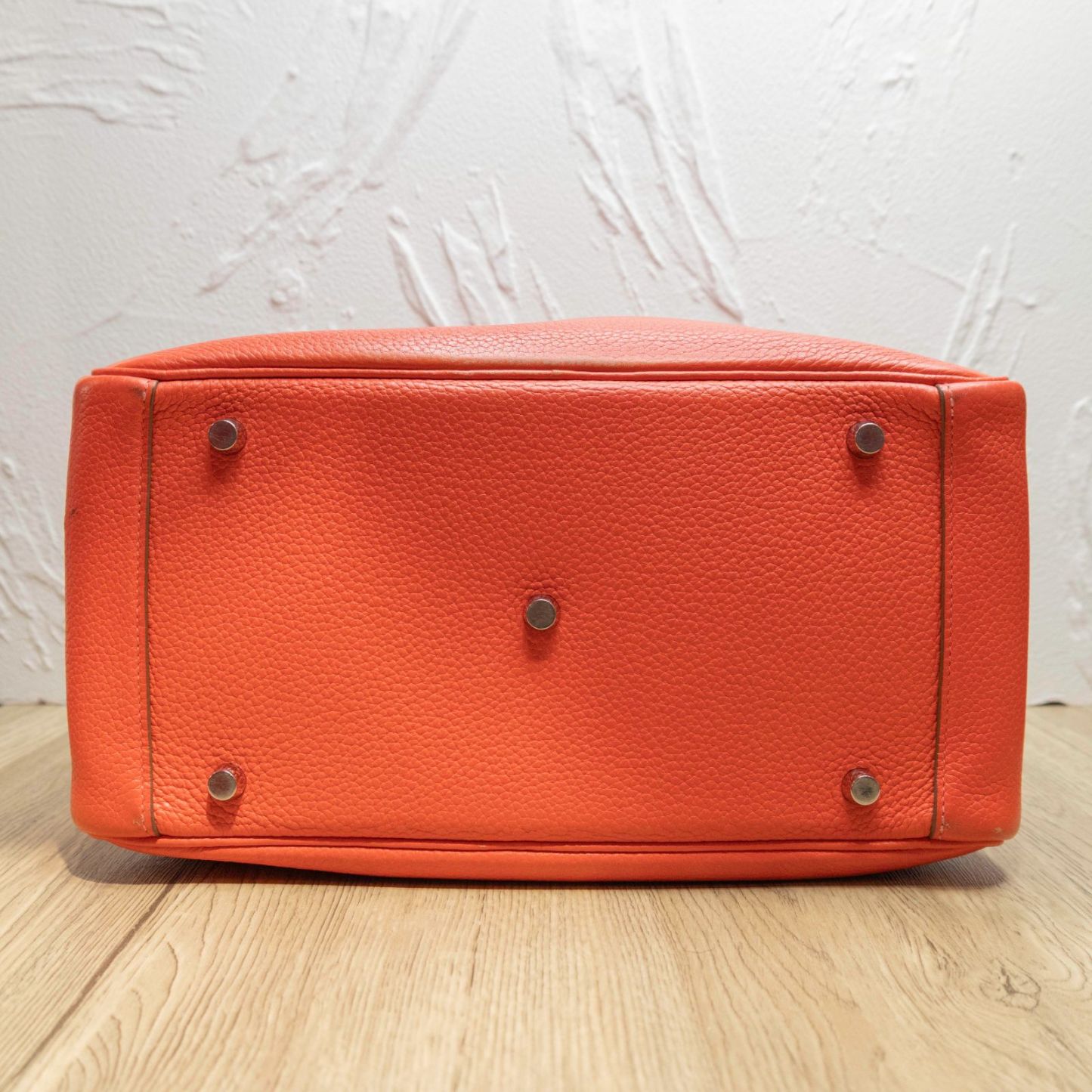 *HERMES LINDY 30 Pink Frame R-Hana Vintage