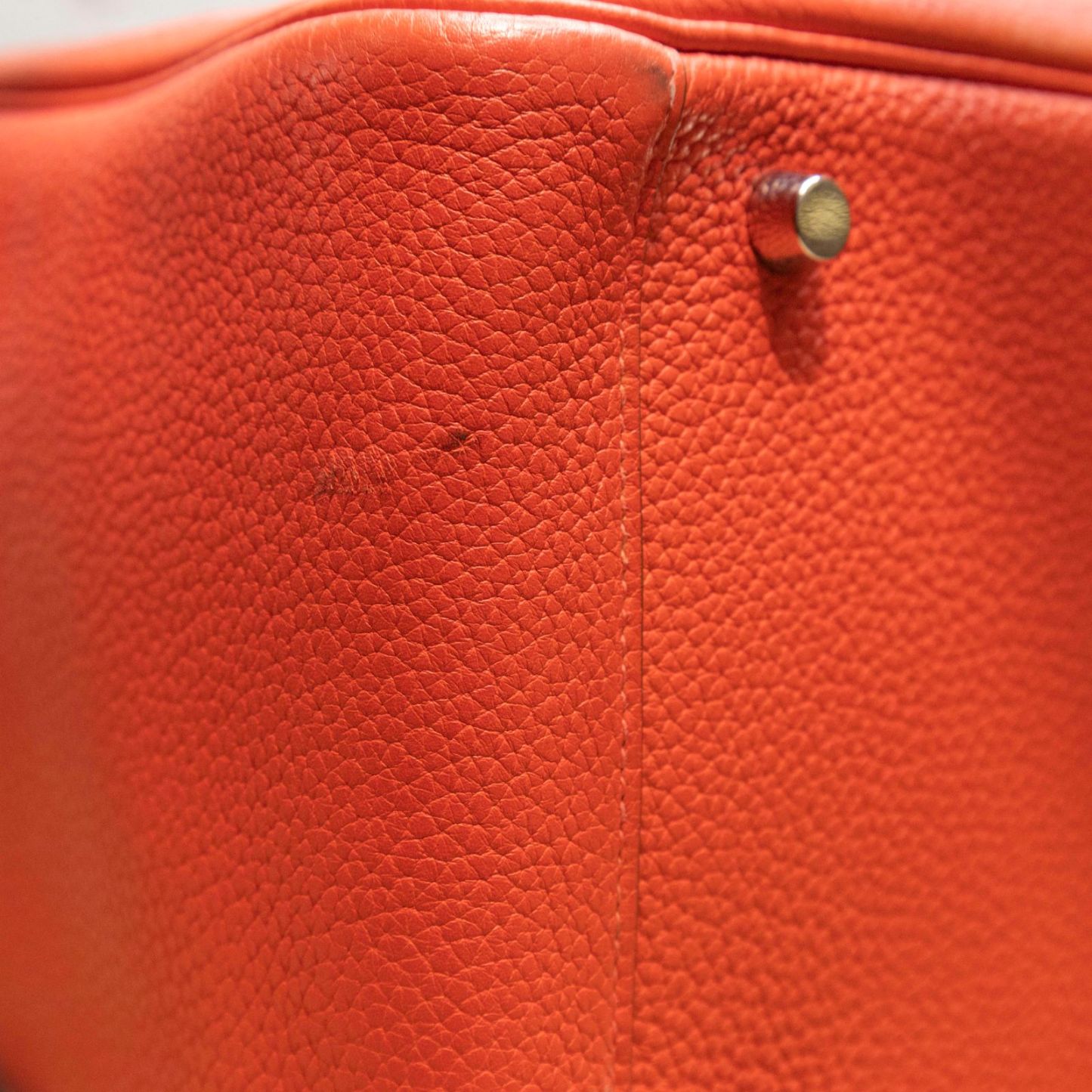 *HERMES LINDY 30 Pink Frame R-Hana Vintage