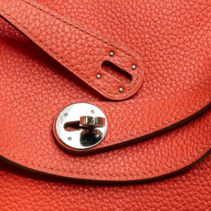 *HERMES LINDY 30 Pink Frame R-Hana Vintage