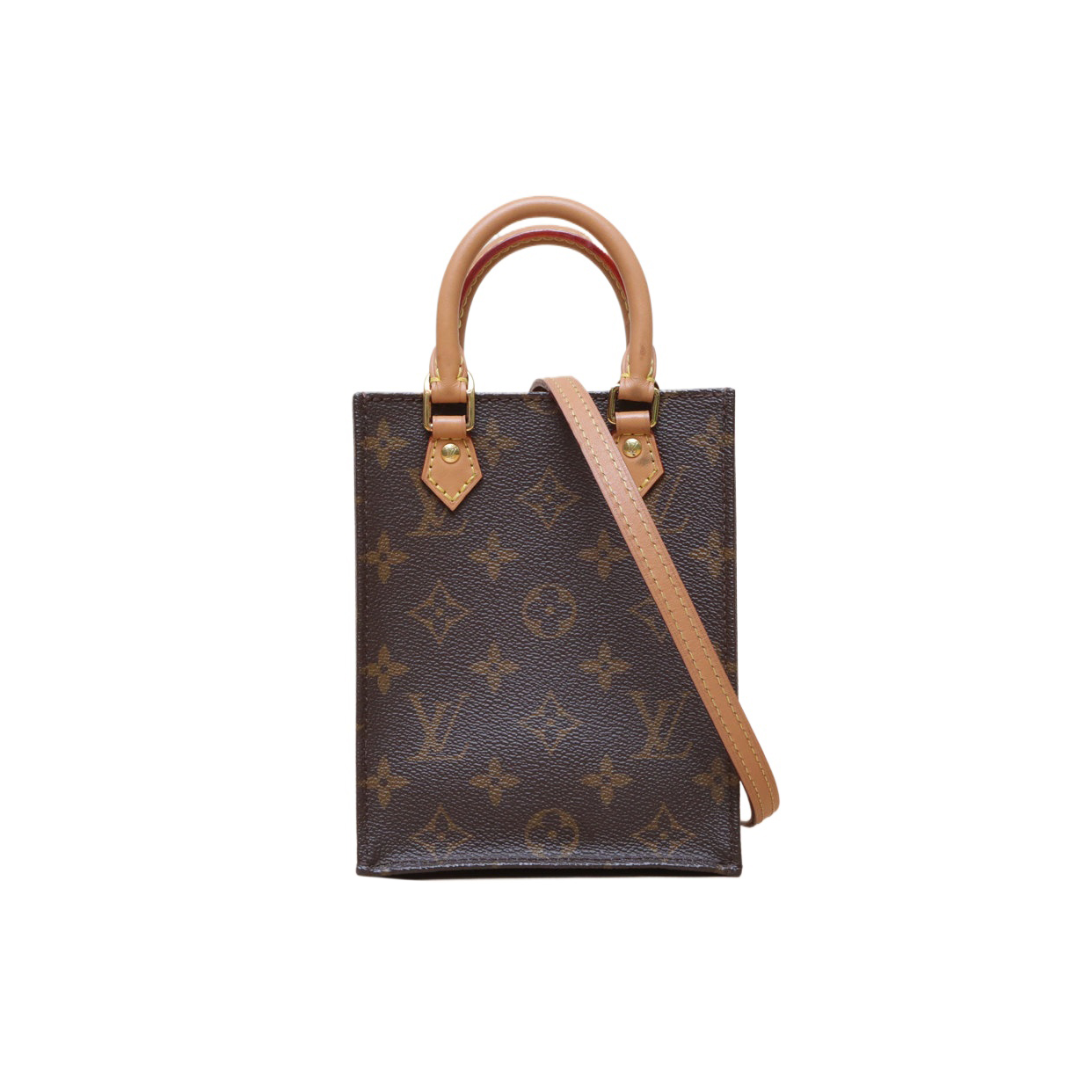 *LOUIS VUITTON PETIT SAC PLAT Piano Score Bag 14-Hana Vintage