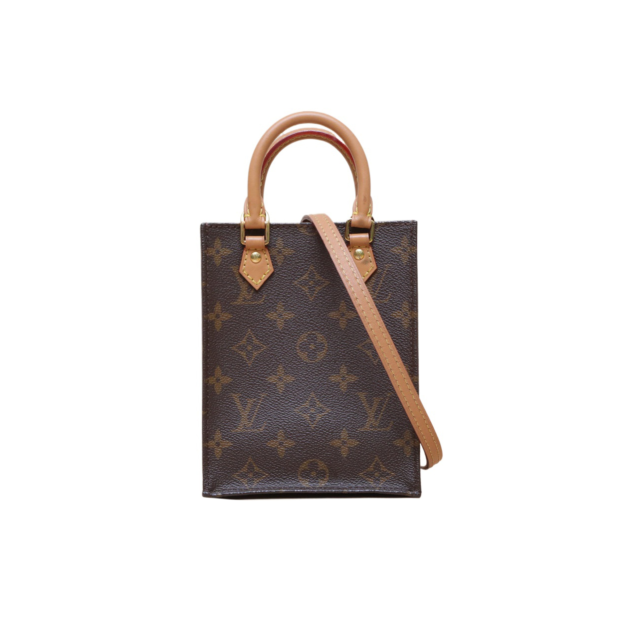 *LOUIS VUITTON PETIT SAC PLAT Piano Score Bag 14-Hana Vintage