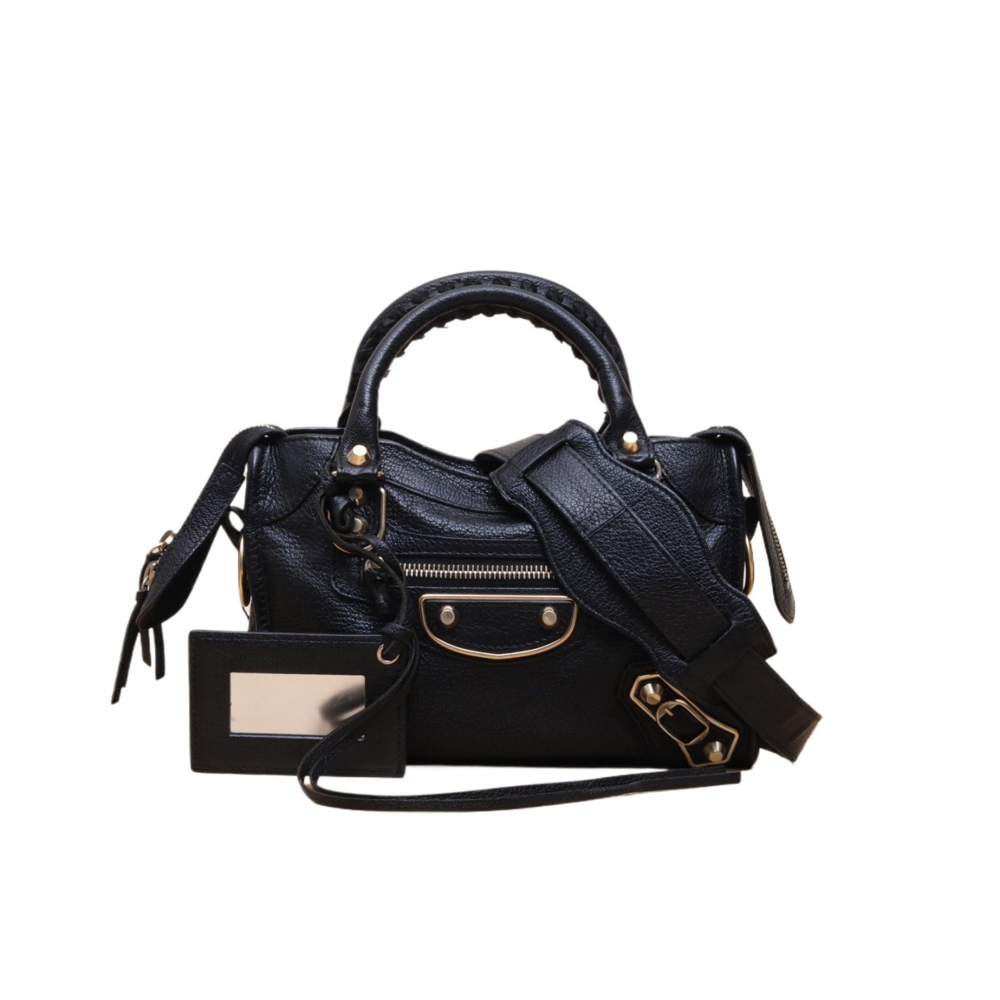 *BALENCIAGA CLASSIC CITY Motorcycle Bag Mini 25-Hana Vintage