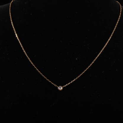 CARTIER Rose Gold Amour Diamond 18K 18K Rose Gold,Diamond-Hana Vintage