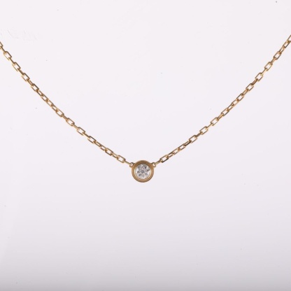 CARTIER Rose Gold Amour Diamond 18K 18K Rose Gold,Diamond-Hana Vintage