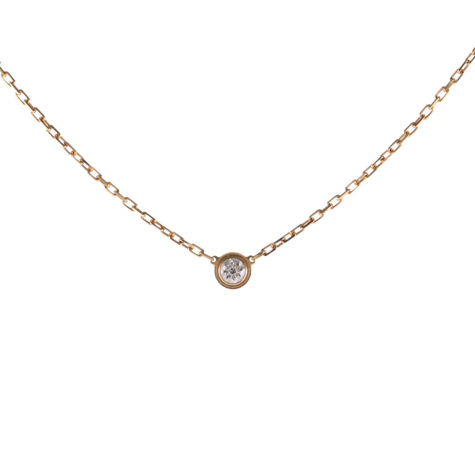 CARTIER Rose Gold Amour Diamond 18K 18K Rose Gold,Diamond-Hana Vintage