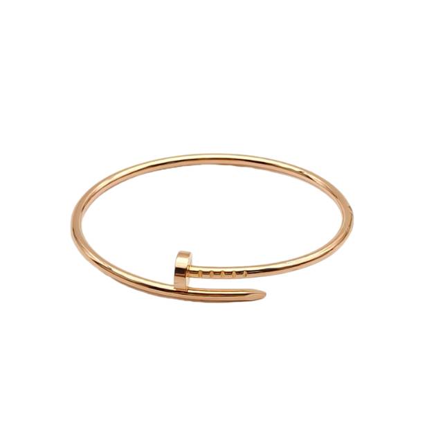 CARTIER JUSTE UN CLOU Bracelet 18K Rose Gold