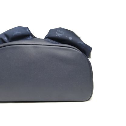 *MCM Blue Nylon Classic Backpack-Hana Vintage