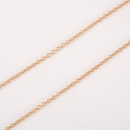 TIFFANY&CO Tiffany T Smile Necklace Small Size Full Diamonds 18K Rose Gold,Diamond-Hana Vintage