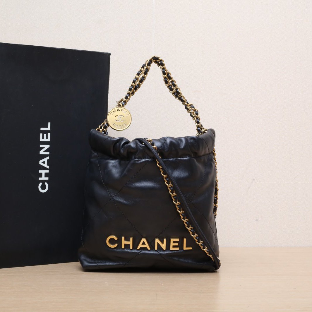 *CHANEL 22Bag Tote Mini 20cm-Hana Vintage