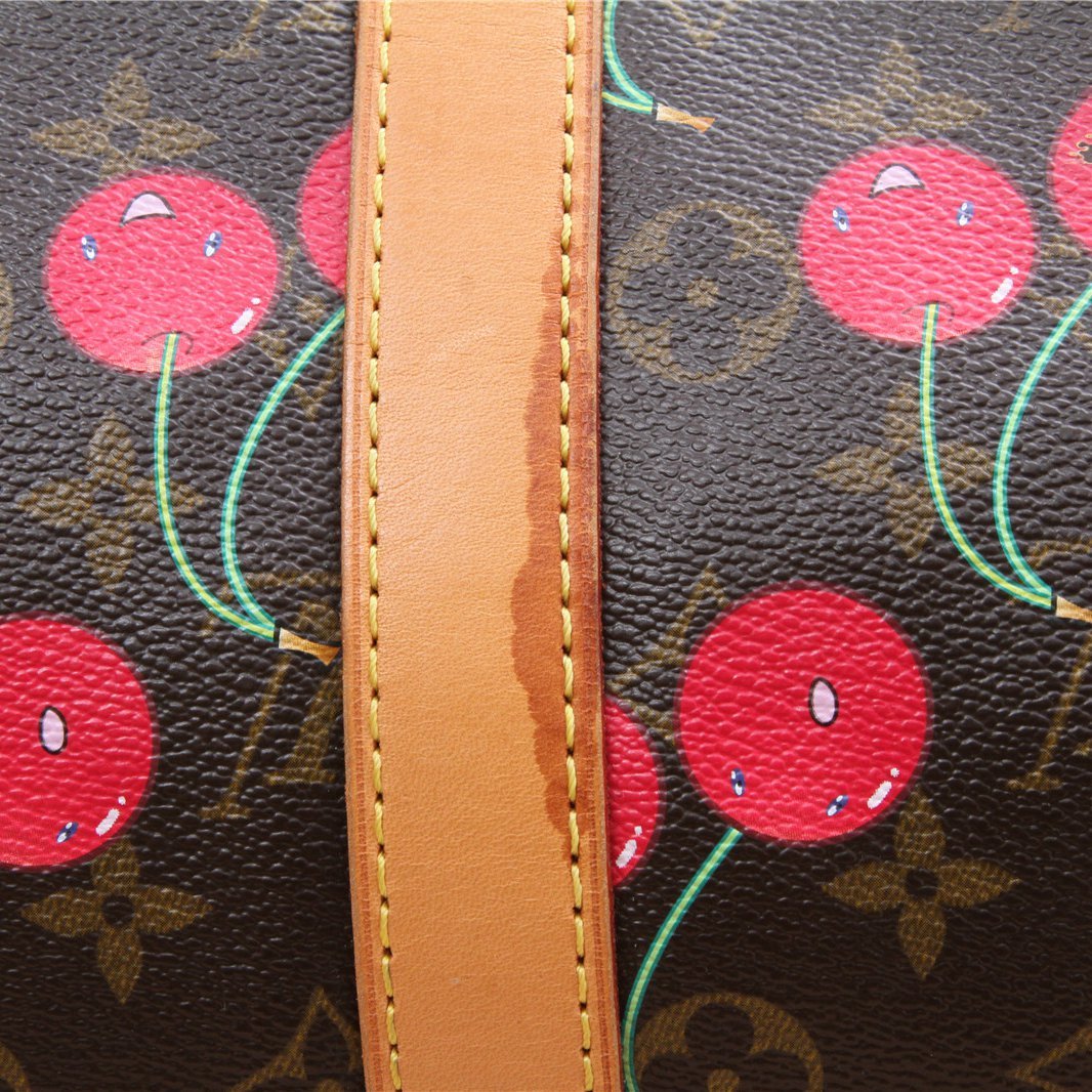 LOUIS VUITTON Vintage Takashi Murakami Cherry Keepall 45