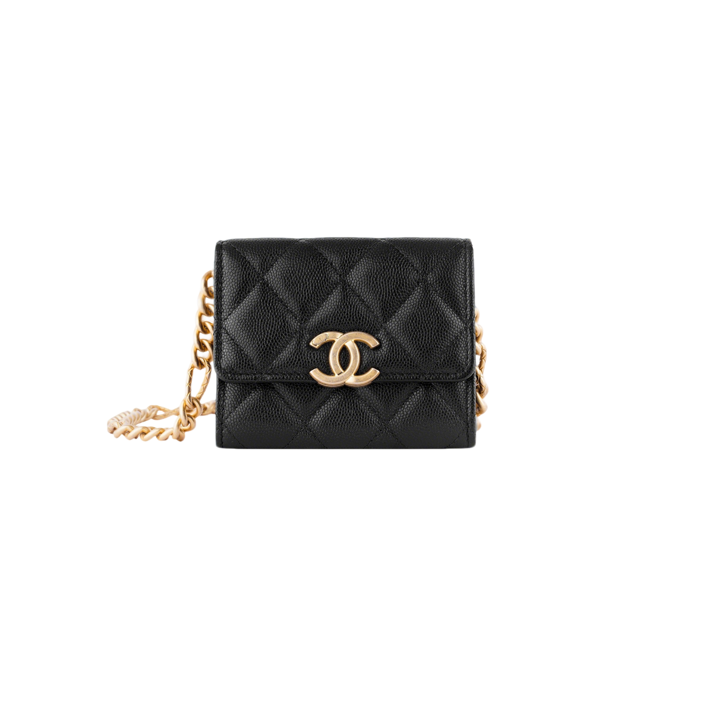 CHANEL Chain Card Holder AP2335