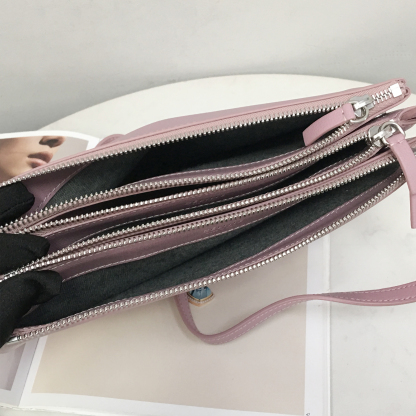 Celine Large Tri-Fold Bag in Rose Pink Woodgrain