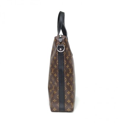 *LOUIS VUITTON Monogram PVC 2015 kitan Vertical Handheld Briefcase Pochette Metis-Hana Vintage