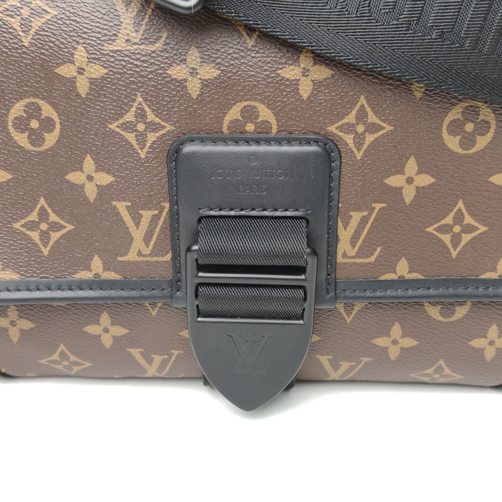 *LOUIS VUITTON Monogram PVC Chip LV Archy Medium Flap Pochette Metis-Hana Vintage
