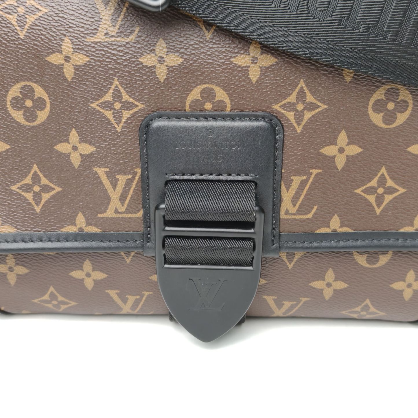 *LOUIS VUITTON Monogram PVC Chip LV Archy Medium Flap Pochette Metis-Hana Vintage