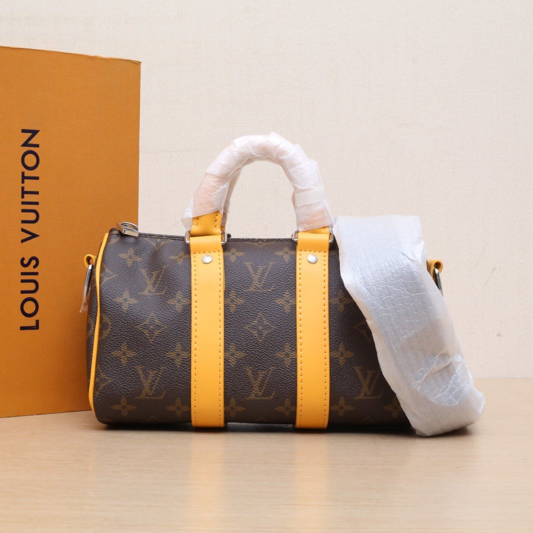 LOUIS VUITTON KEEPALL 25 Orange Edge