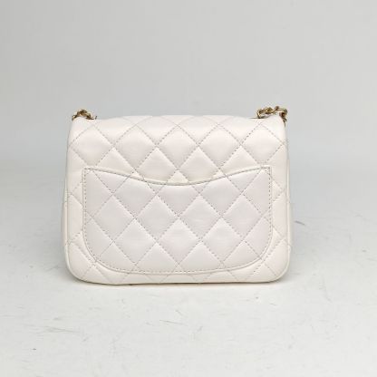 CHANEL CF flap bag, Square Bag, 17cm-Hana Vintage