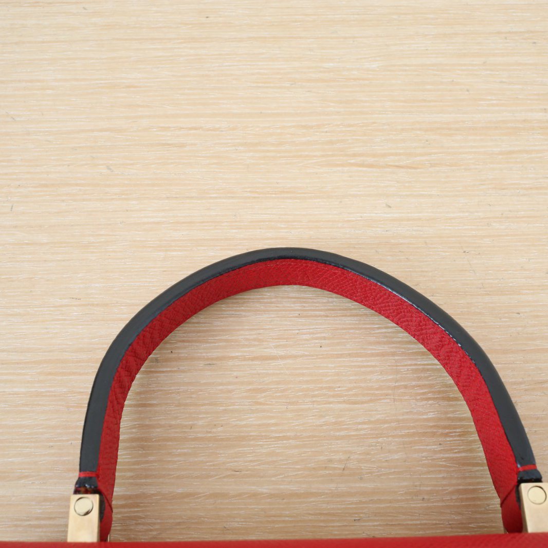 *Valextra Iside Rectangular Buckle Shoulder Bag Mini-Hana Vintage