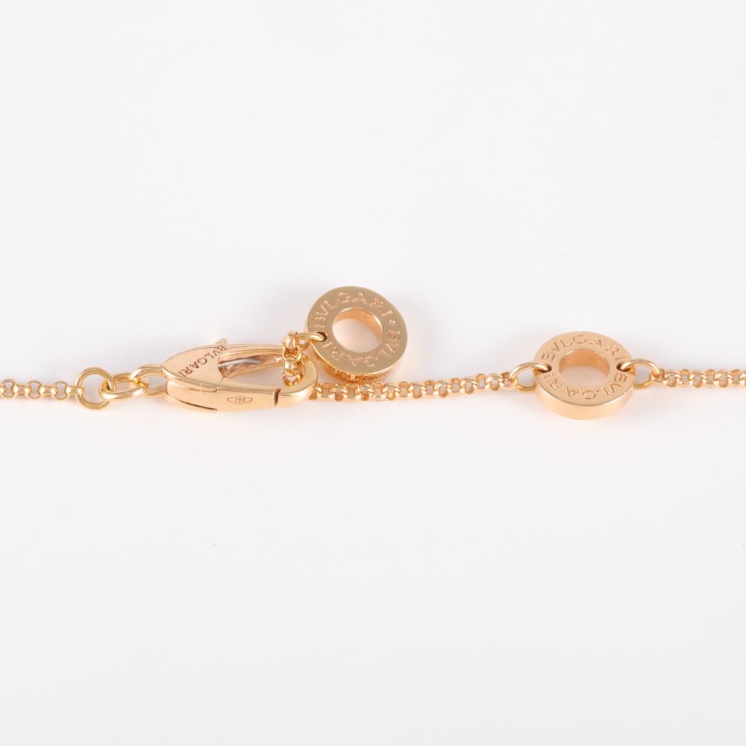 BVLGARI B.ZERO1 Serpenti Viper necklace 18K Rose Gold,Titanium-Infused Ceramic-Hana Vintage