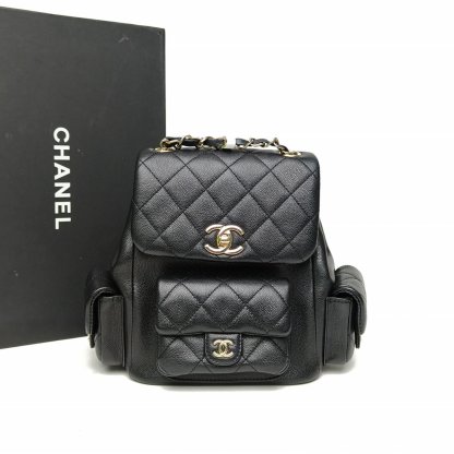 *CHANEL 23K Cargo Duma Tank Backpack Large 21cm-Hana Vintage