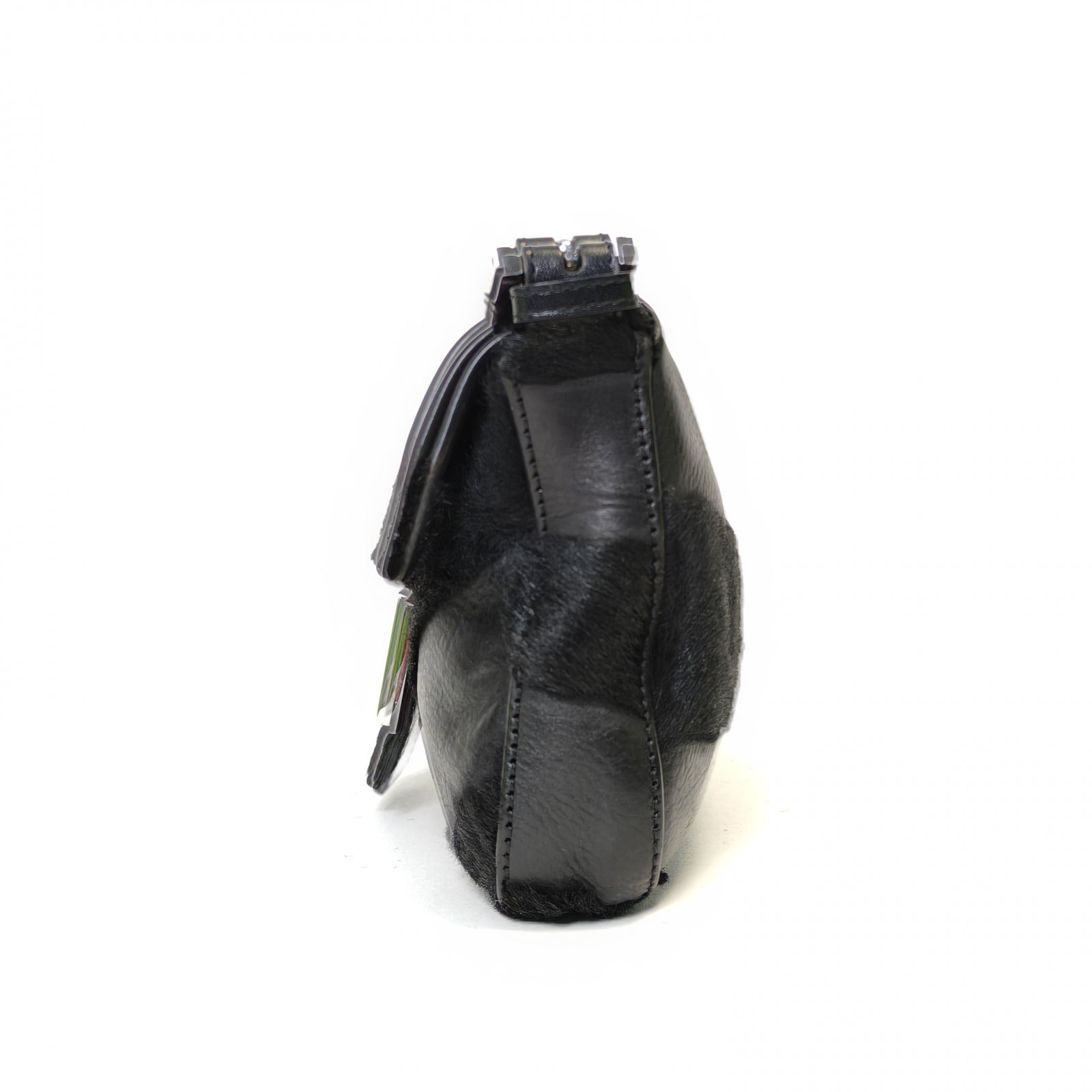 *FENDI Black Horsehair Baguette bag-Hana Vintage
