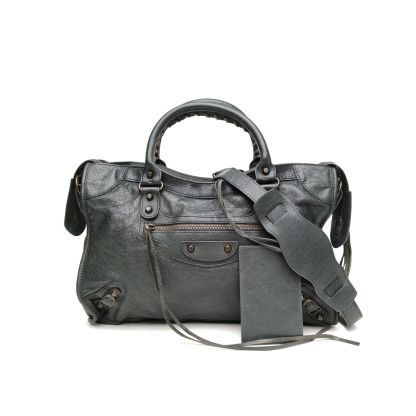 *BALENCIAGA CLASSIC CITY Motorcycle Bag Medium 38-Hana Vintage