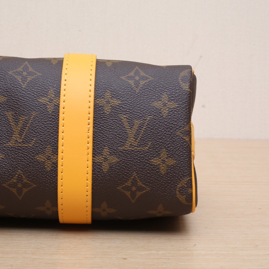 LOUIS VUITTON KEEPALL 25 Orange Edge
