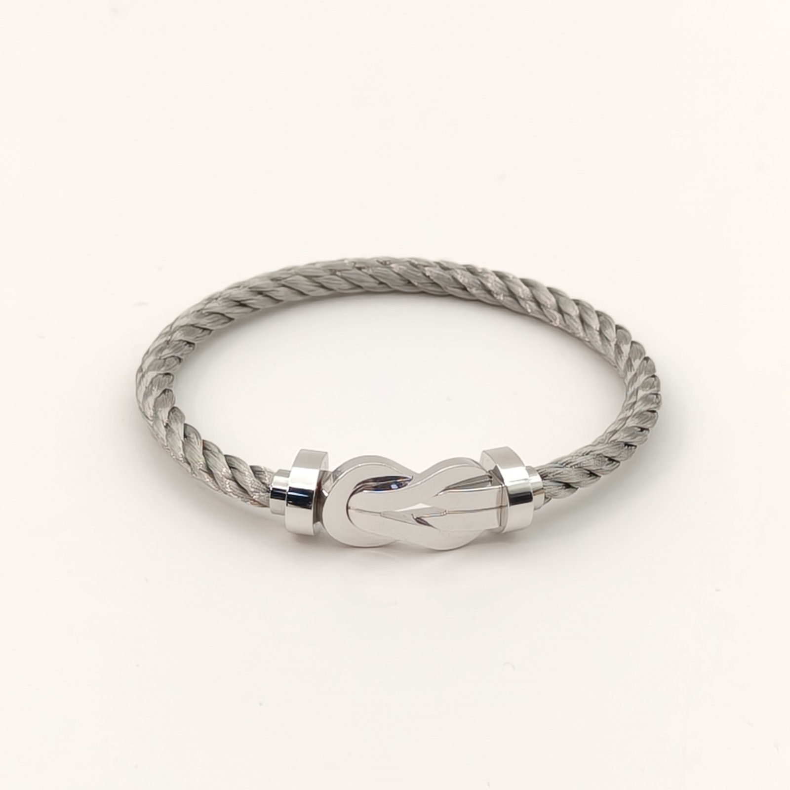 Fred Platinum Chance Infinie Bracelet Large Size 16 18K 18K White Gold-Hana Vintage