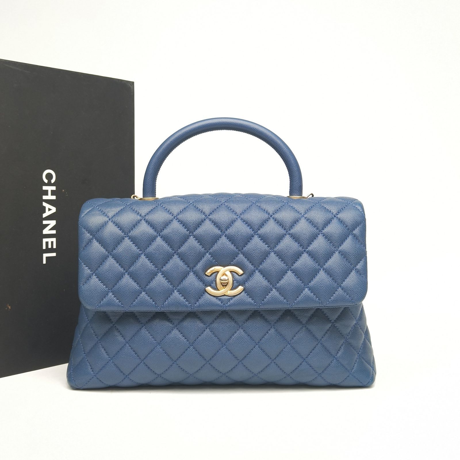 *CHANEL Coco Handle Large 33cm-Hana Vintage